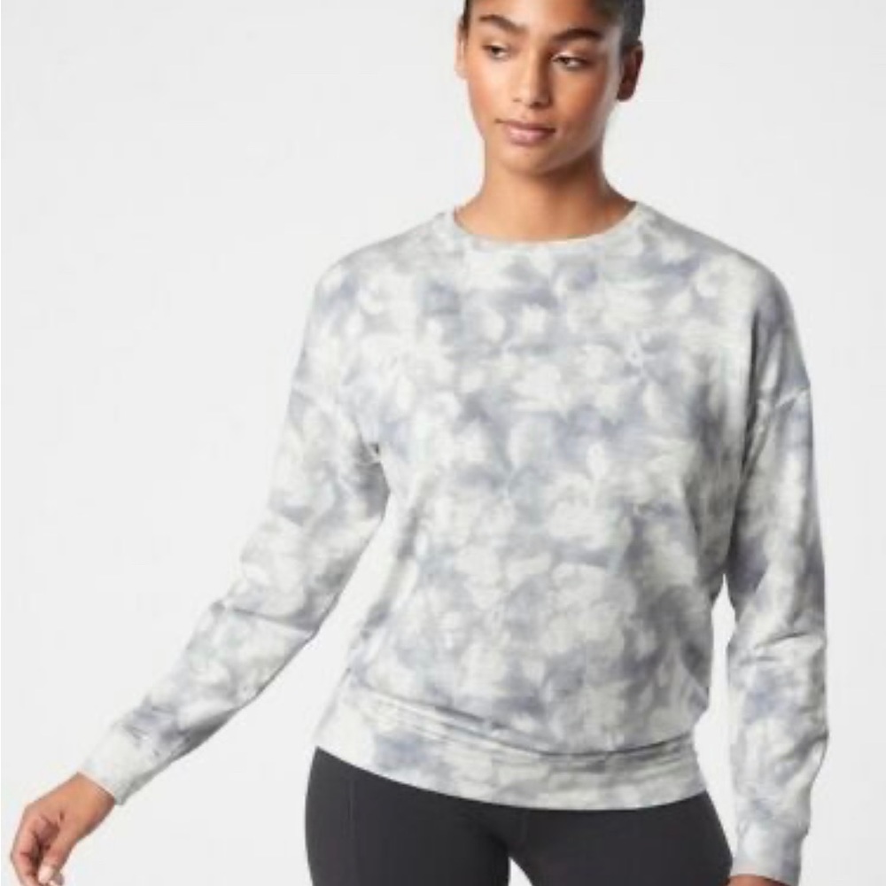 Athleta studio to street sweatshirt